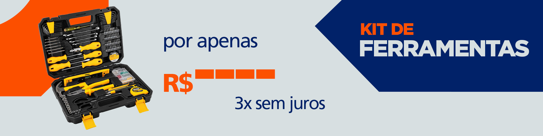 Promoção Kit de Ferramentas
